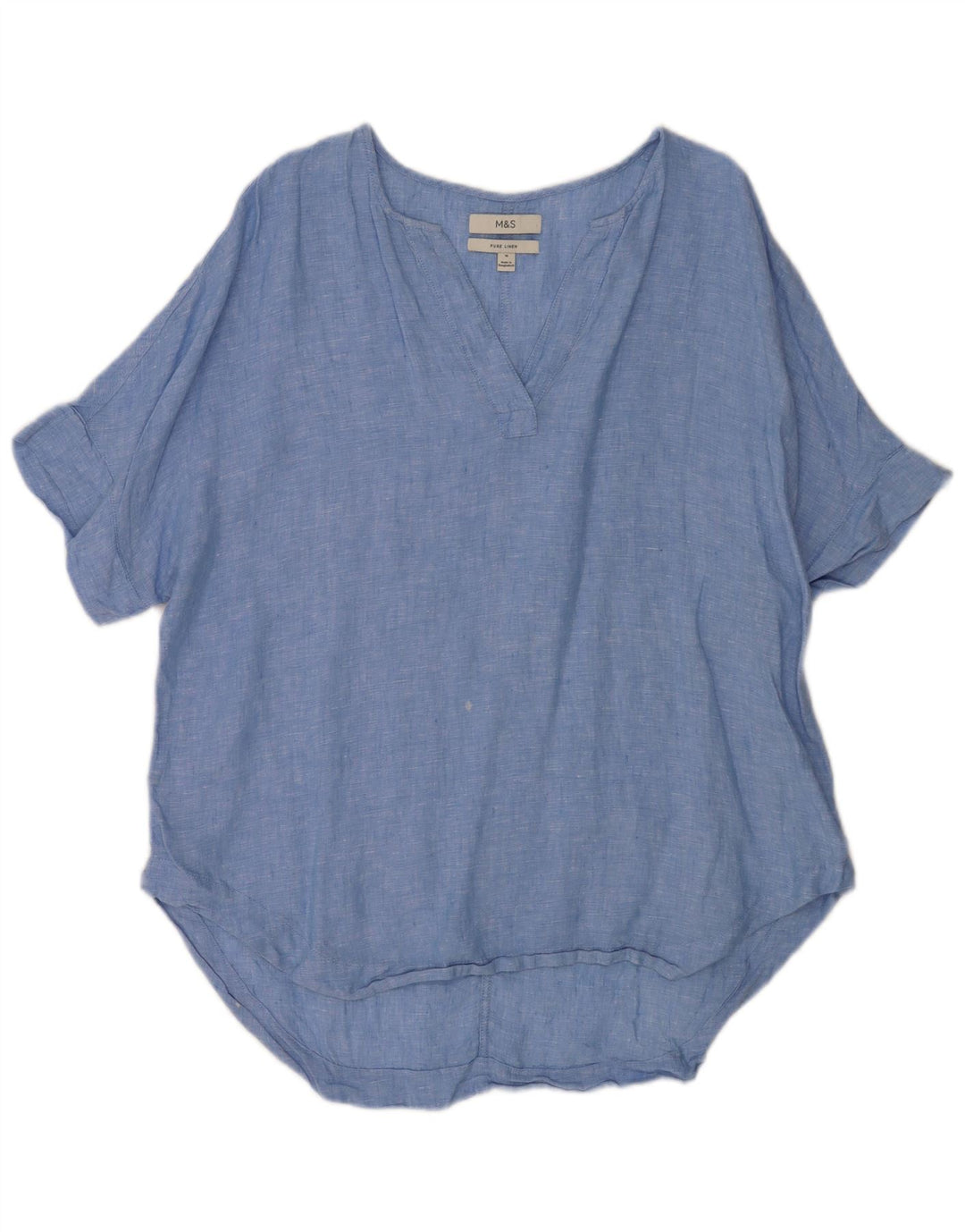 Marks & Spencer Γυναικείο πουλόβερ Longline UK 16 Large Blue