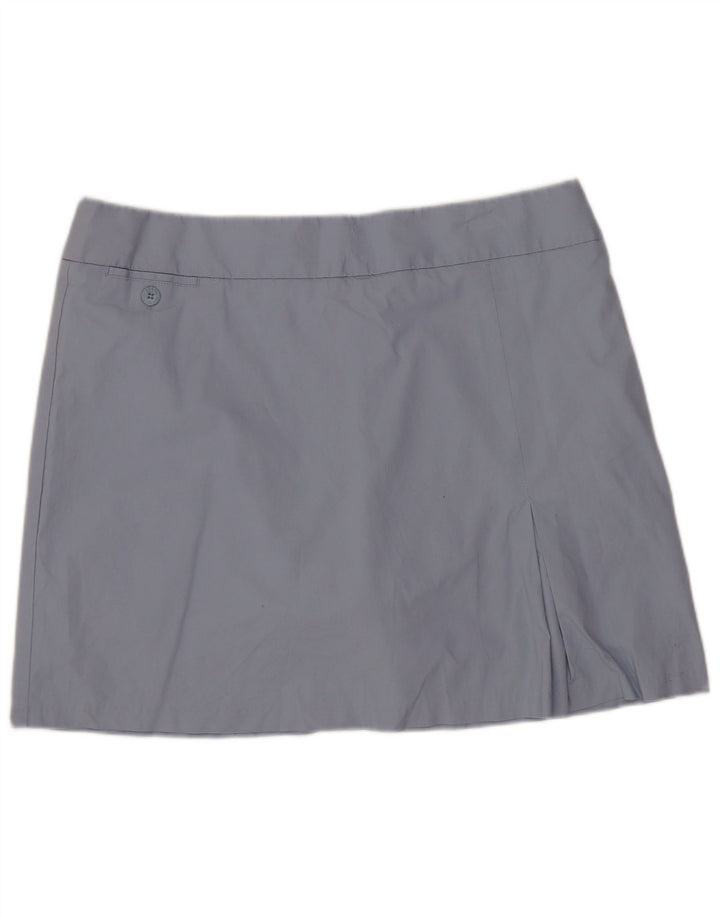 DOCKERS Γυναικεία Μίνι Φούστα US 10 Μεγάλη W32 Μπλε Βαμβακερή