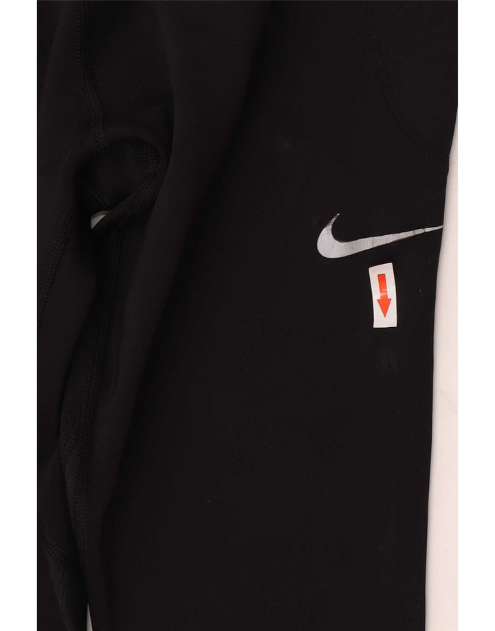 Γυναικείο κολάν Nike UK 16 μεγάλο μαύρο πολυεστέρα