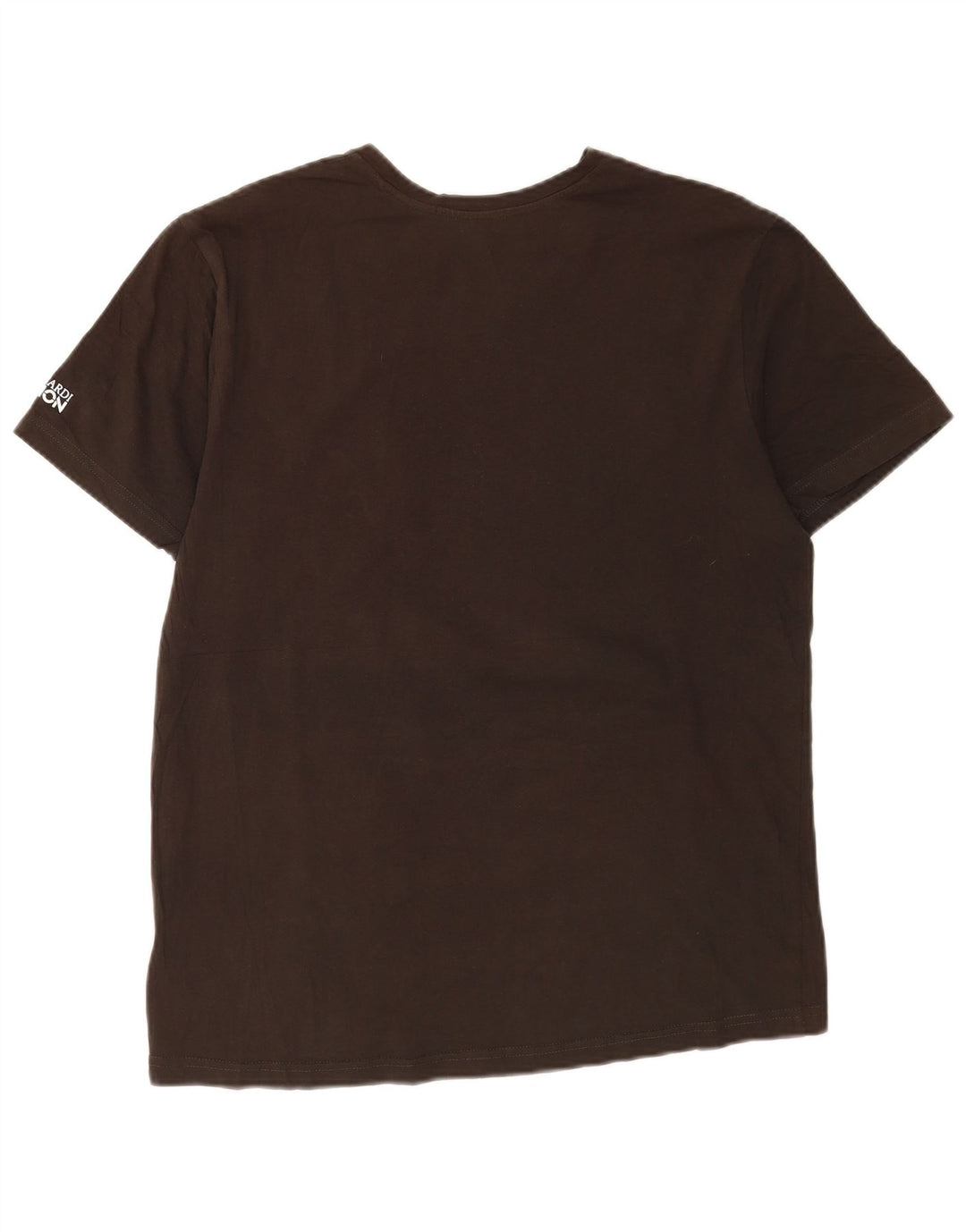 Ανδρικό γραφικό T-Shirt Trussardi Top XL καφέ