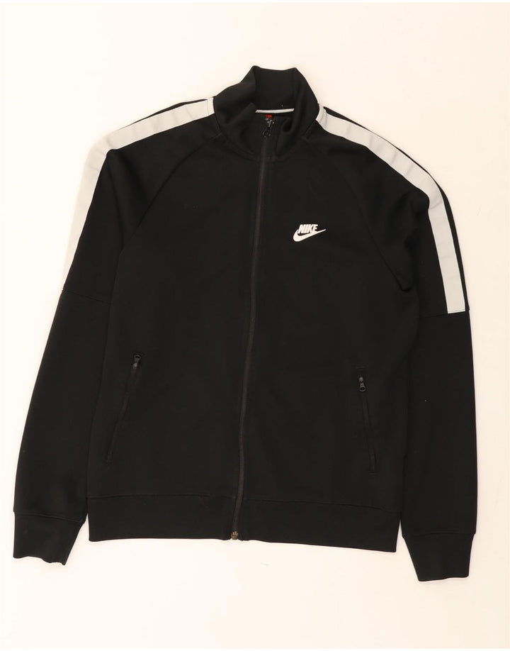 Ανδρική φόρμα Nike Μπουφάν μεσαίου μαύρου χρώματος πολυεστέρας