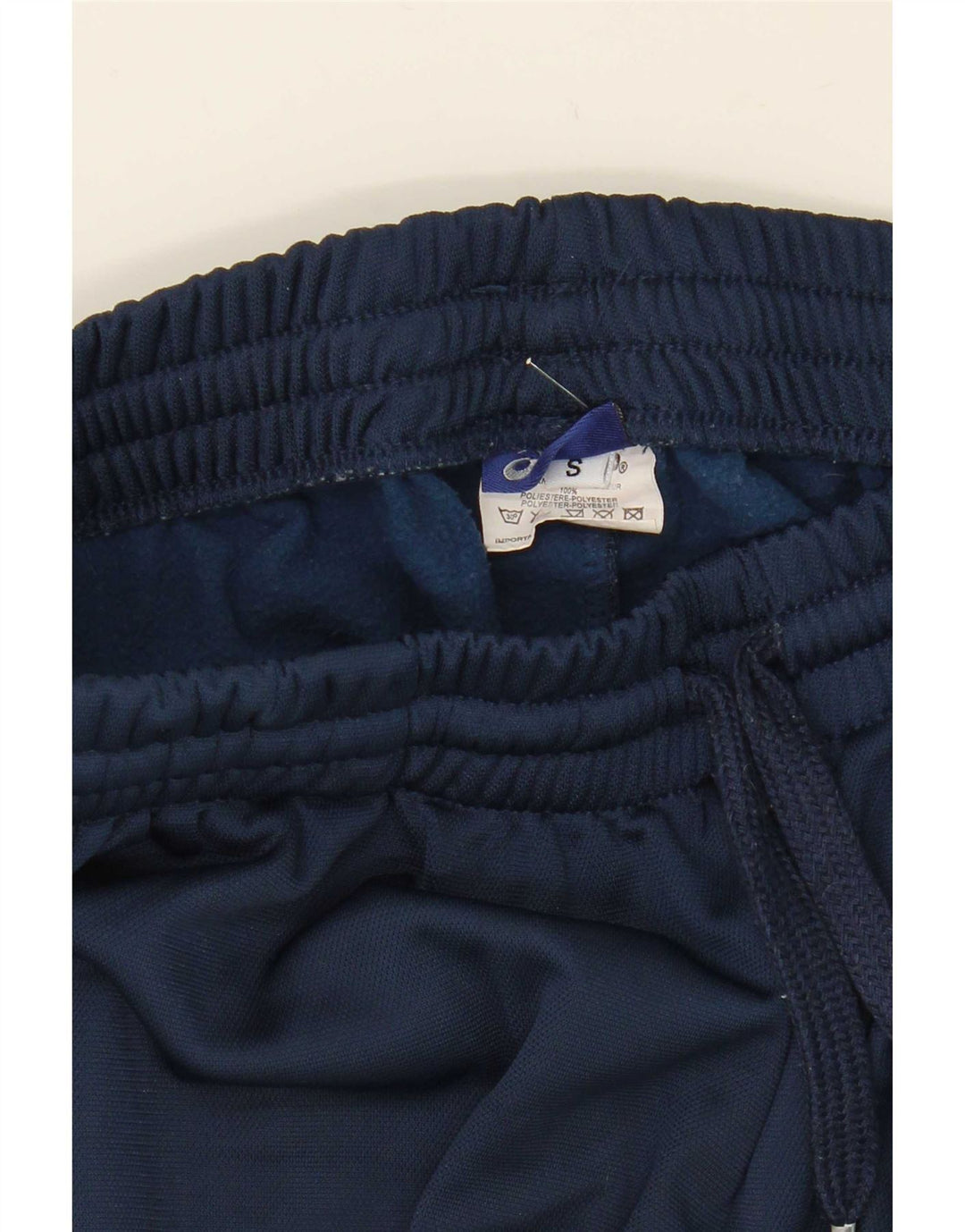 Asics Ανδρικές αθλητικές φόρμες Παντελόνι Small Navy Blue Polyester