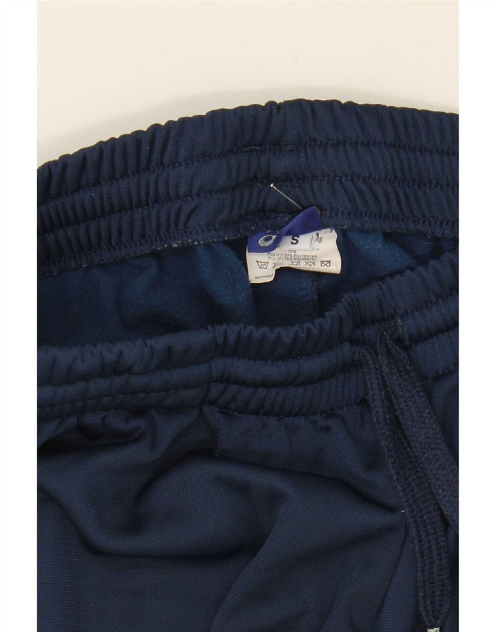 Asics Ανδρικές αθλητικές φόρμες Παντελόνι Small Navy Blue Polyester