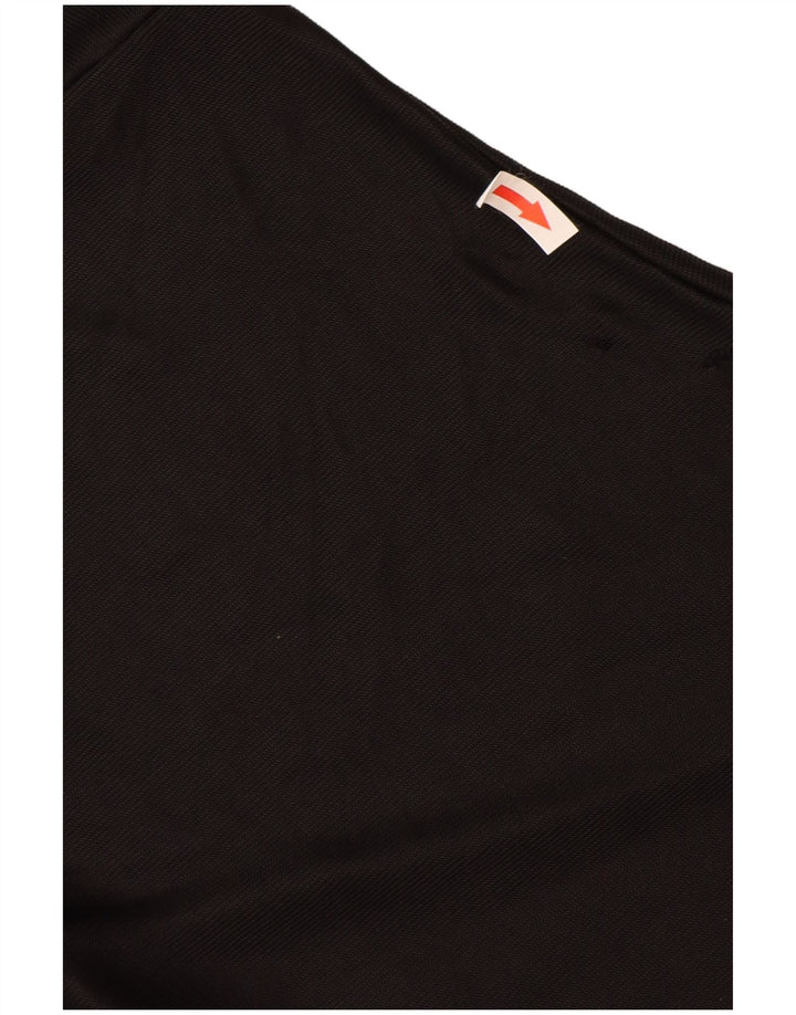 Cos Γυναικείο T-Shirt Top UK 14 Medium Black Viscose