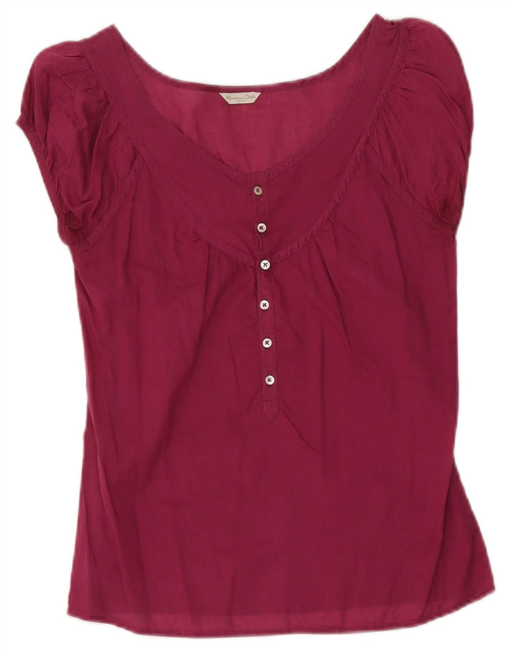 Massimo Dutti Γυναικεία Μπλούζα Top EU 36 XS Maroon