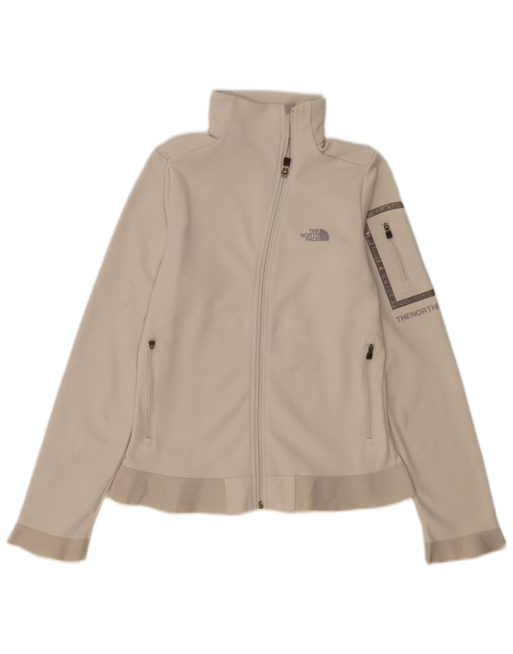 The North Face Γυναικεία φόρμα φόρμας γραφικών Top Jacket UK 6 XS White Polyester