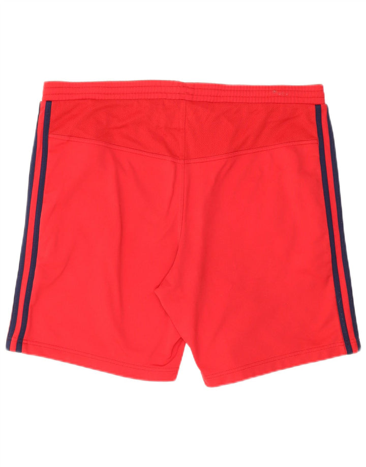 ADIDAS Mens Sport Shorts Large  Red Polyester