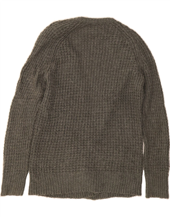 MOSSIMO Womens Open Cardigan Sweater UK 18 XL Grey Acrylic Vintage Mossimo and Second-Hand Mossimo from Messina Hembry 