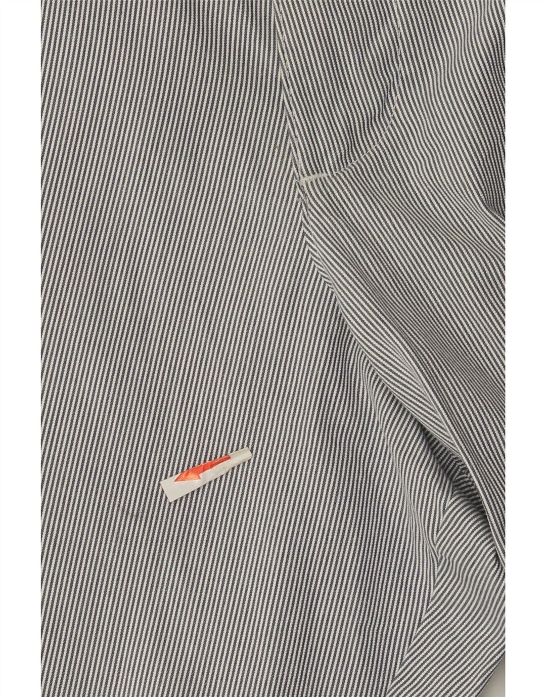 Ανδρικό σορτς Chino Marks & Spencer W40 XL Γκρι βαμβακερό ριγέ