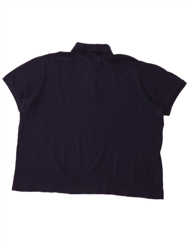 Ανδρικό μπλουζάκι πόλο LACOSTE κλασικό νούμερο 10 5XL Navy Blue βαμβακερό