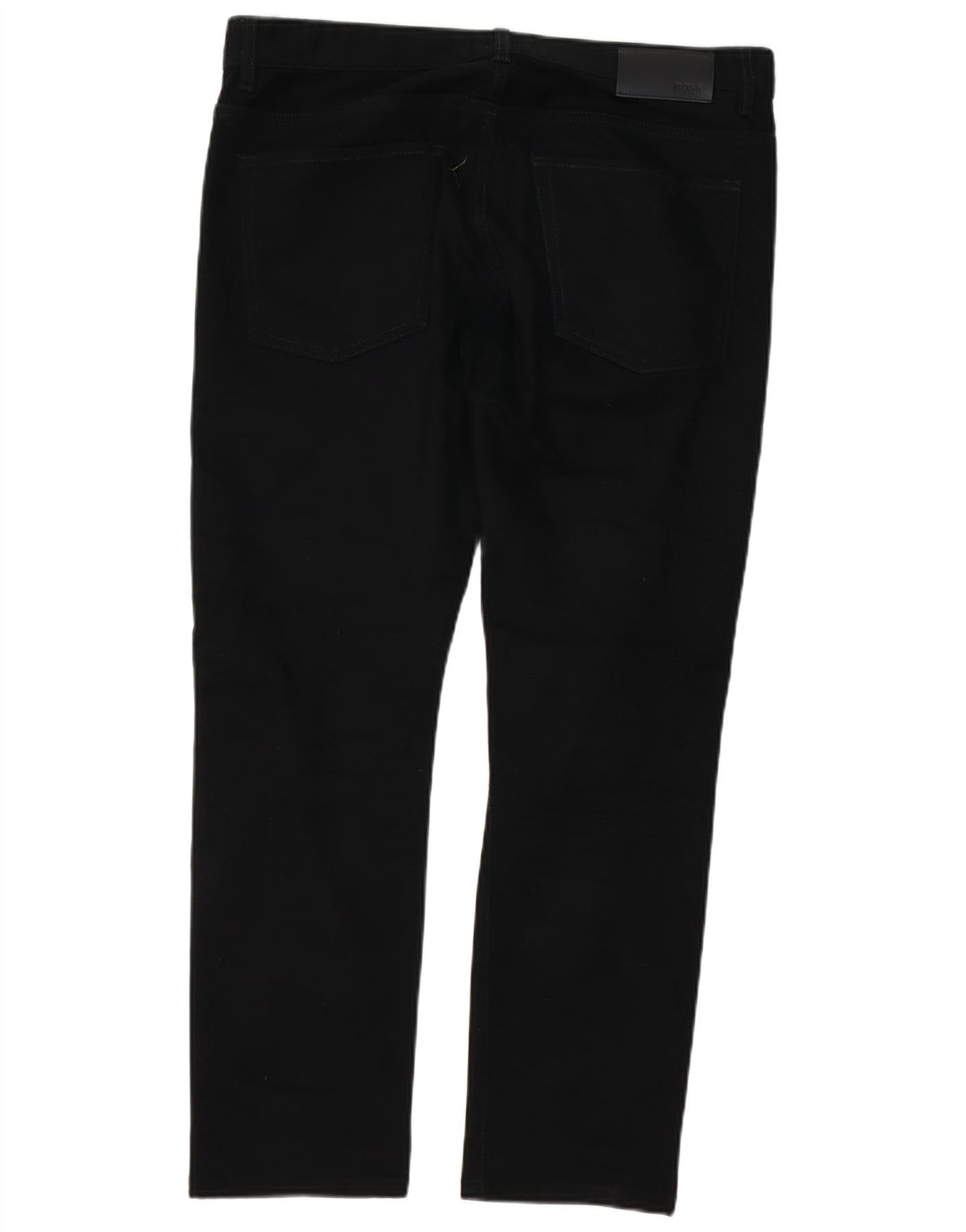 Ανδρικό τζιν HUGO BOSS ίσιο W36 L29 Μαύρο βαμβακερό