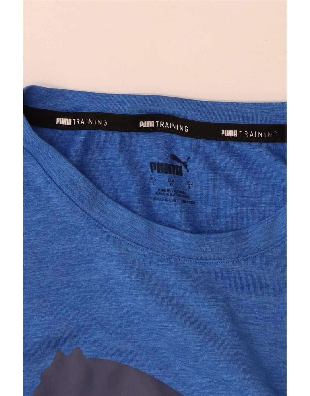 Ανδρικό γραφικό T-Shirt Puma Top Large Blue
