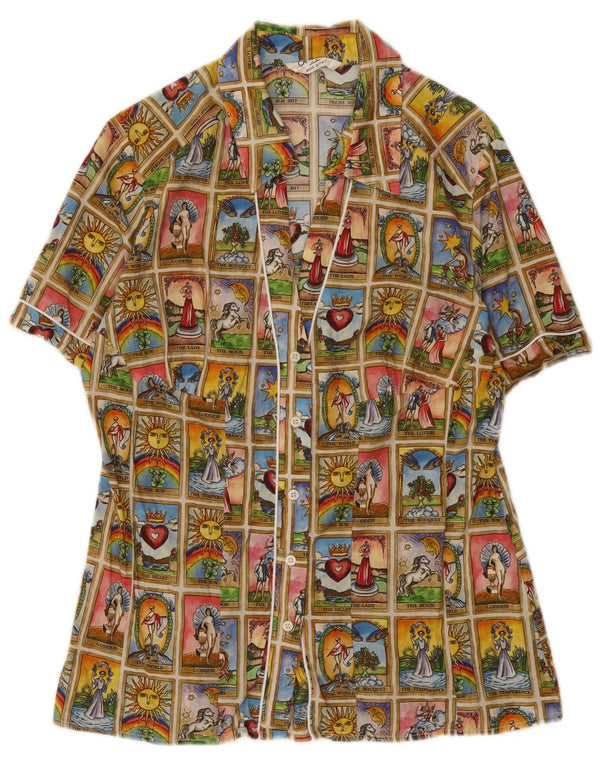 Γυναικείο πουκάμισο Camomilla Graphic UK 12 Medium πολύχρωμο συνονθύλευμα