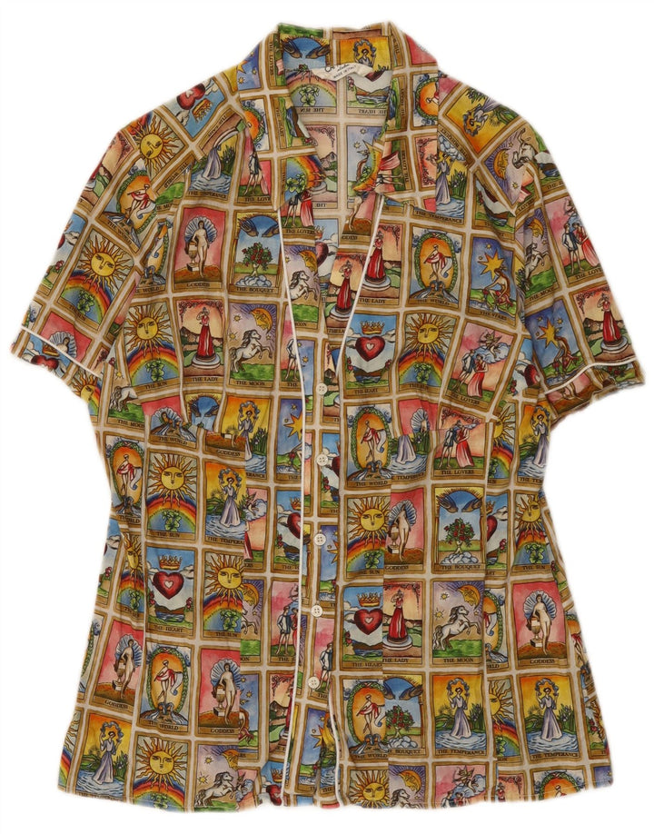 Γυναικείο πουκάμισο Camomilla Graphic UK 12 Medium πολύχρωμο συνονθύλευμα