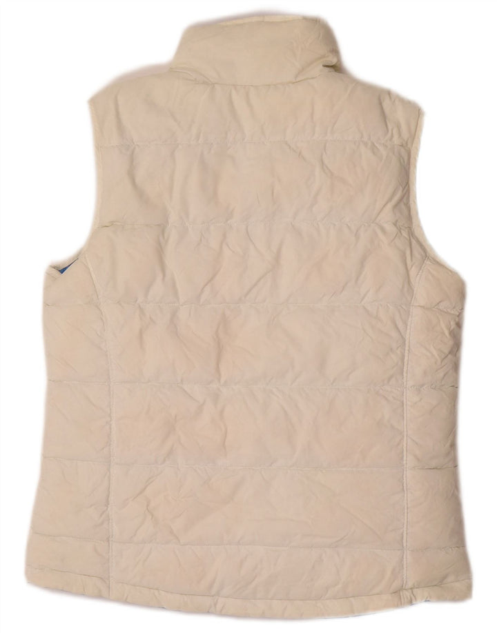 NIKE Womens Reversible Padded Gilet UK 8/10 Small Blue