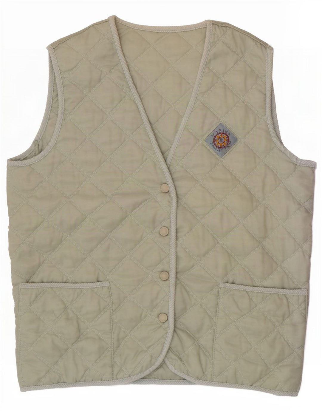 Marina Yachting Γυναικεία Καπιτονέ Gilet IT 44 Medium Green Nylon