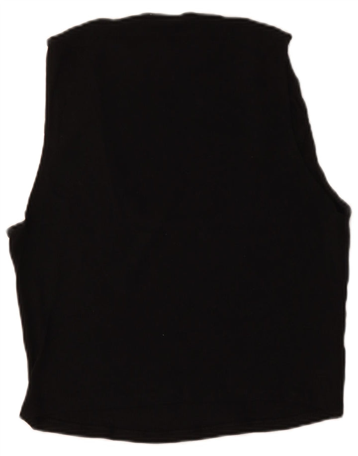Zara Γυναικείο Γιλέκο Τοπ UK 18 XL Μαύρο