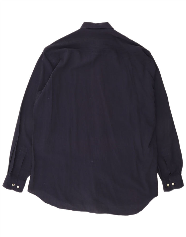 EMPORIO ARMANI Ανδρικό πουκάμισο Loose Fit Medium Navy Blue