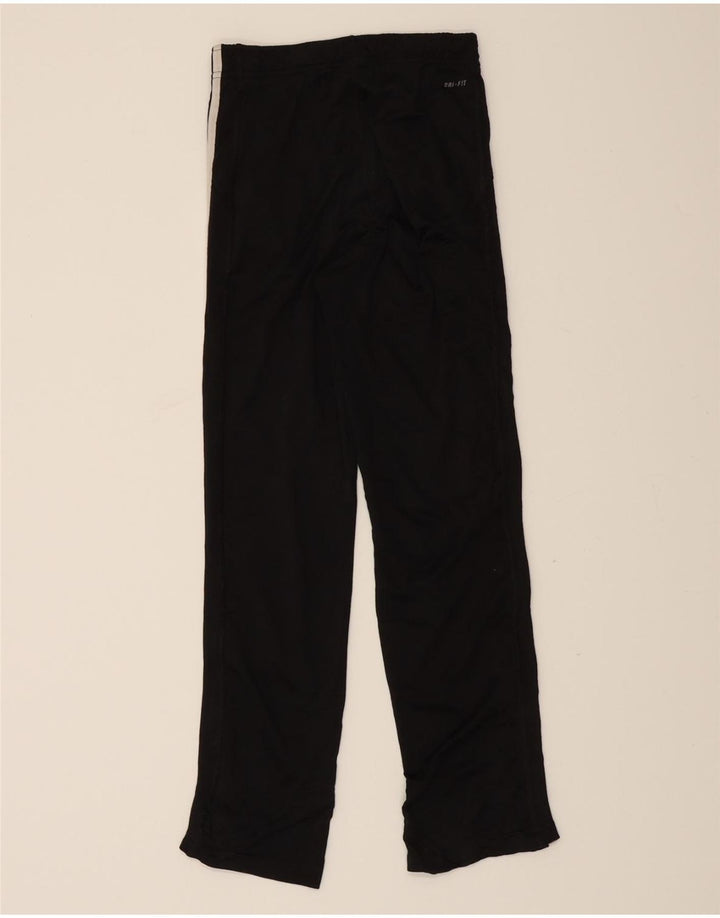 NIKE Boys Dri Fit Tracksuit Trousers 12-13 Years Large Black Polyester Vintage Nike and Second-Hand Nike from Messina Hembry 