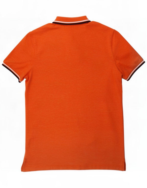 American Eagle ανδρικό μπλουζάκι πόλο Classic Fit XL Πορτοκαλί βαμβακερό