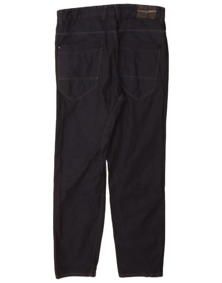 Ανδρικό τζιν ίσιο FISHBONE W34 L30 Navy Blue