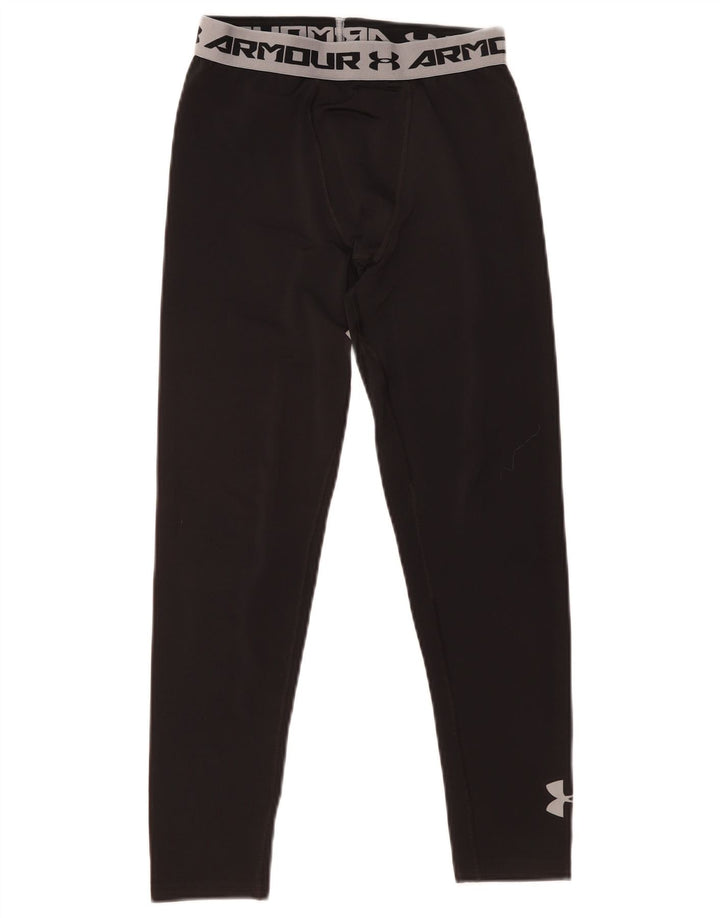 Under Armour Boys Fitted Graphic κολάν 11-12 ετών Μεγάλο Μαύρο