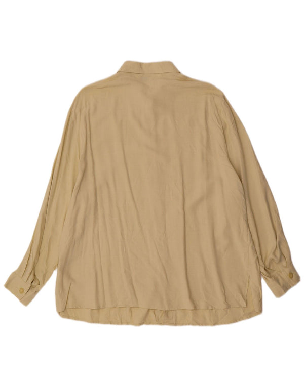 Hammerle Γυναικείο πουκάμισο Oversized Μπλούζα EU 50 3XL Beige Viscose