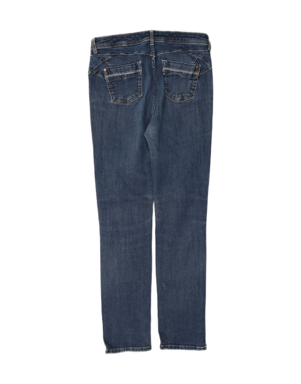 Marks & Spencer Γυναικεία Per Una Slim Jeans UK 12 Medium W28 L30 Blue Cotton