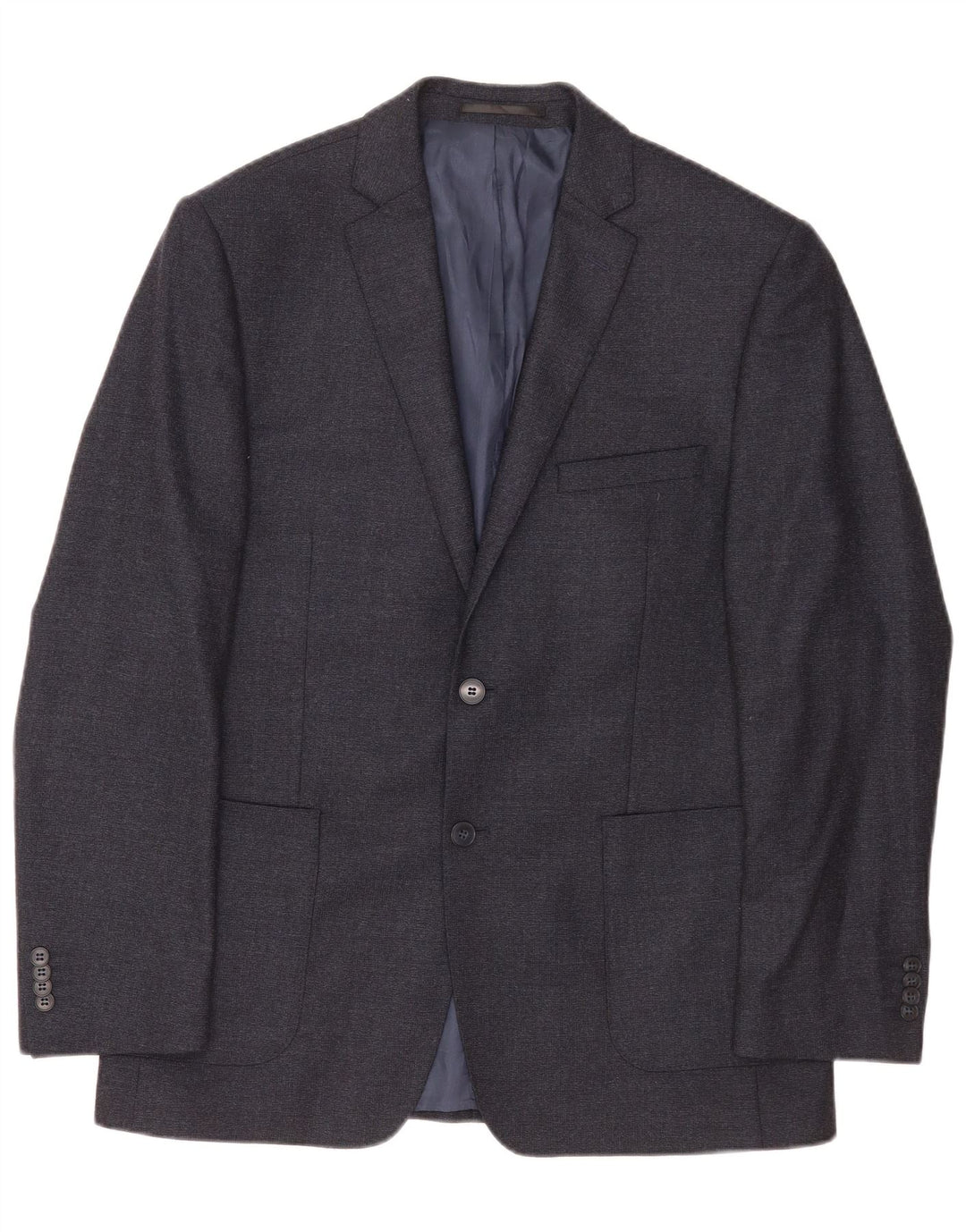 Daniel Hechter Ανδρικό σακάκι με 2 κουμπιά UK 38 Medium Grey Wool