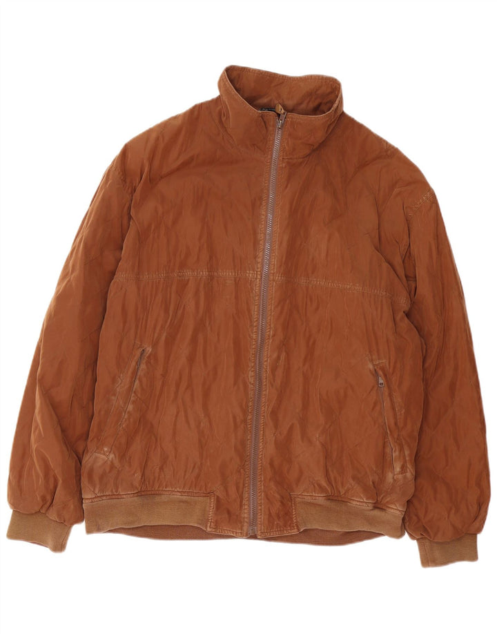 Herno Ανδρικό Bomber Jacket UK 42 XL Brown
