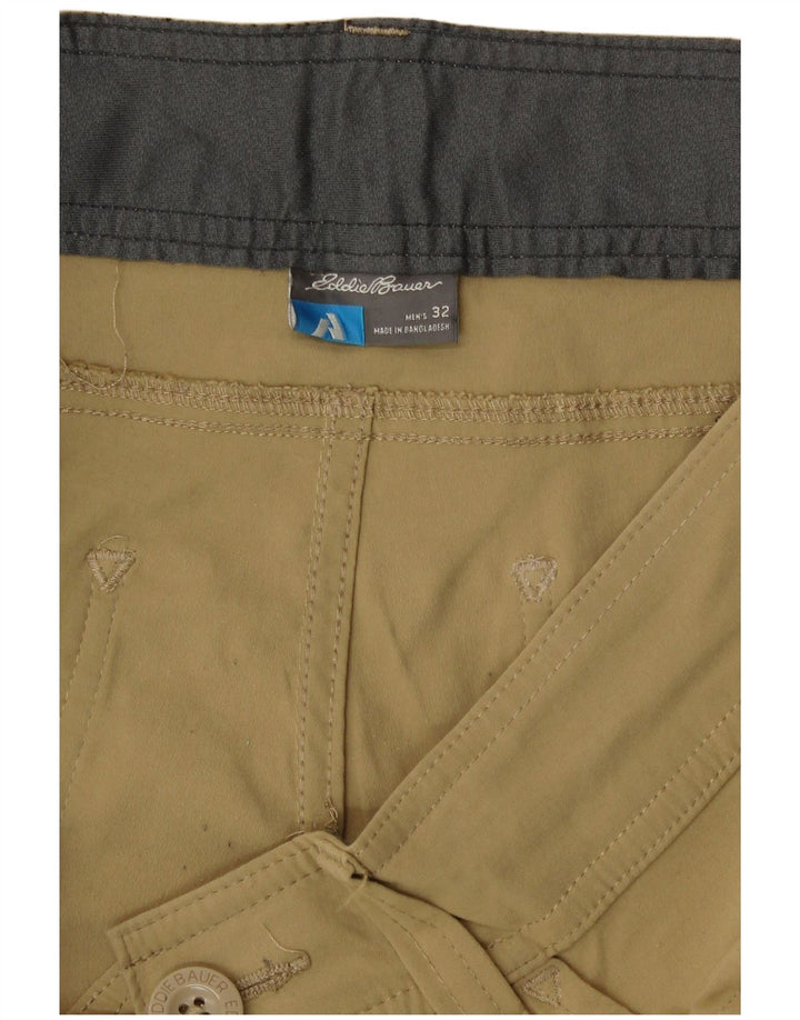 Eddie Bauer Ανδρικό σορτς Cargo W32 Large Khaki Nylon