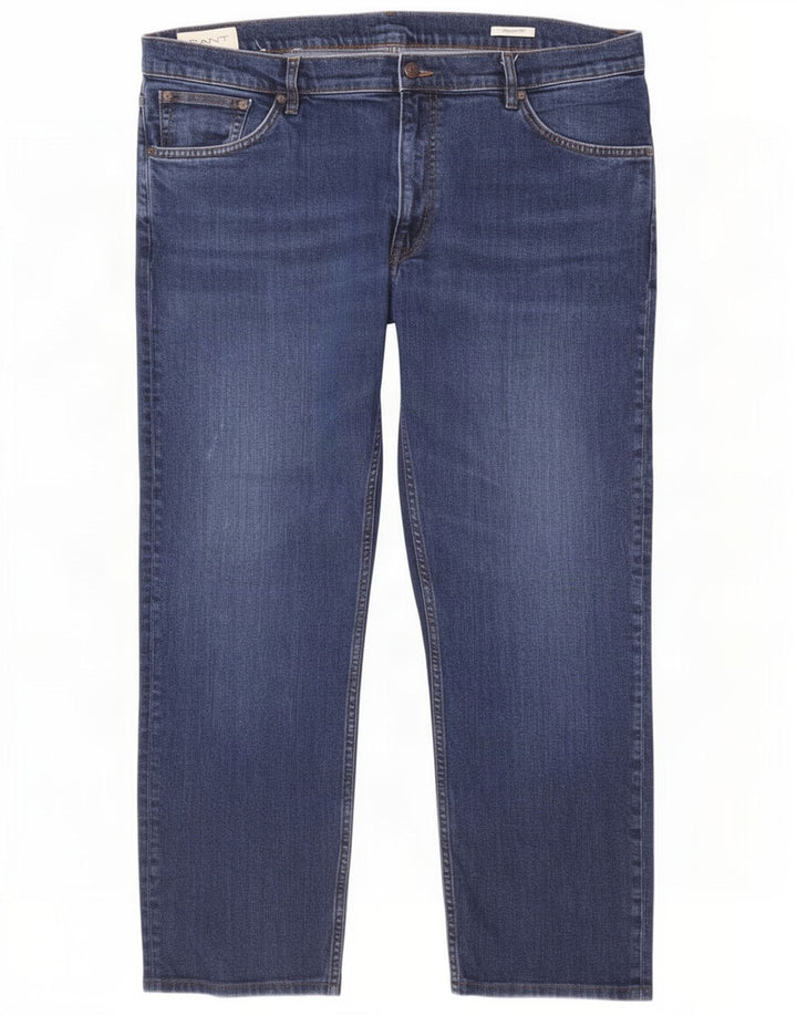 Ανδρικό τζιν Gant Regular Fit ίσιο W42 L29 Μπλε