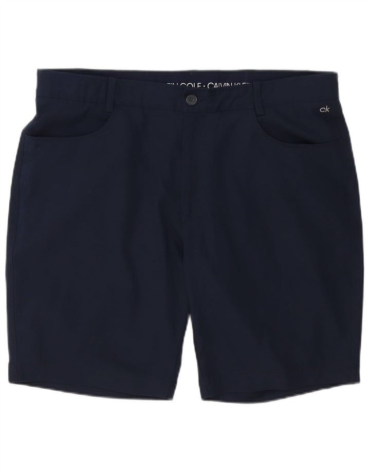 CALVIN KLEIN Ανδρικό σορτς casual W38 XL Navy Blue Polyester