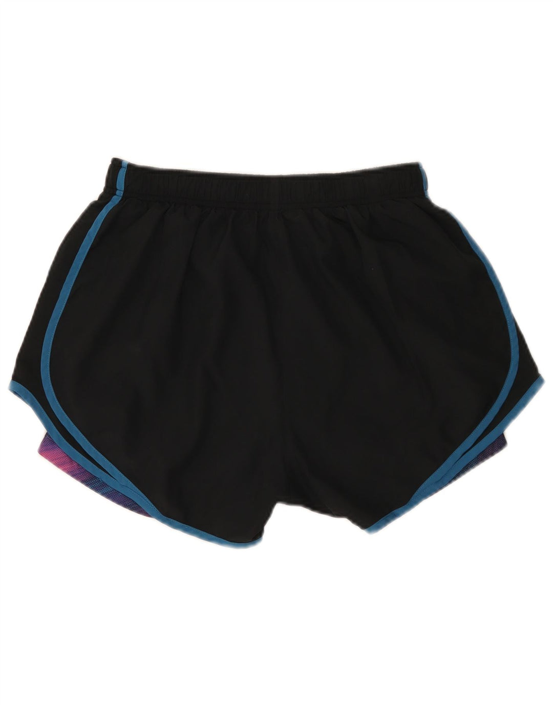Γυναικείο αθλητικό σορτς Nike Dri Fit UK 14 μεγάλο μαύρο πολυεστέρα