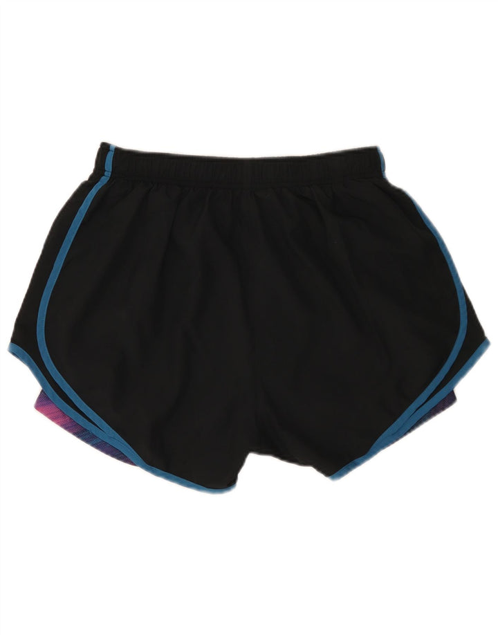 Γυναικείο αθλητικό σορτς Nike Dri Fit UK 14 μεγάλο μαύρο πολυεστέρα