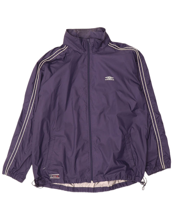 Ανδρική φόρμα Umbro Top Jacket UK 42 XL Navy Blue Nylon