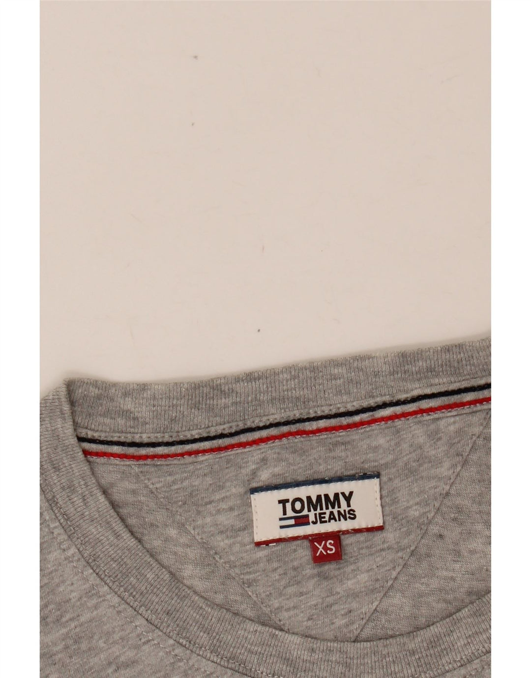 Γυναικείο γραφικό μπλουζάκι TOMMY HILFIGER Top UK 6 XS Γκρι