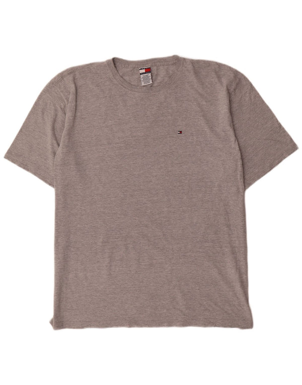 Ανδρικό T-Shirt Tommy Hilfiger Top XL Γκρι βαμβακερό