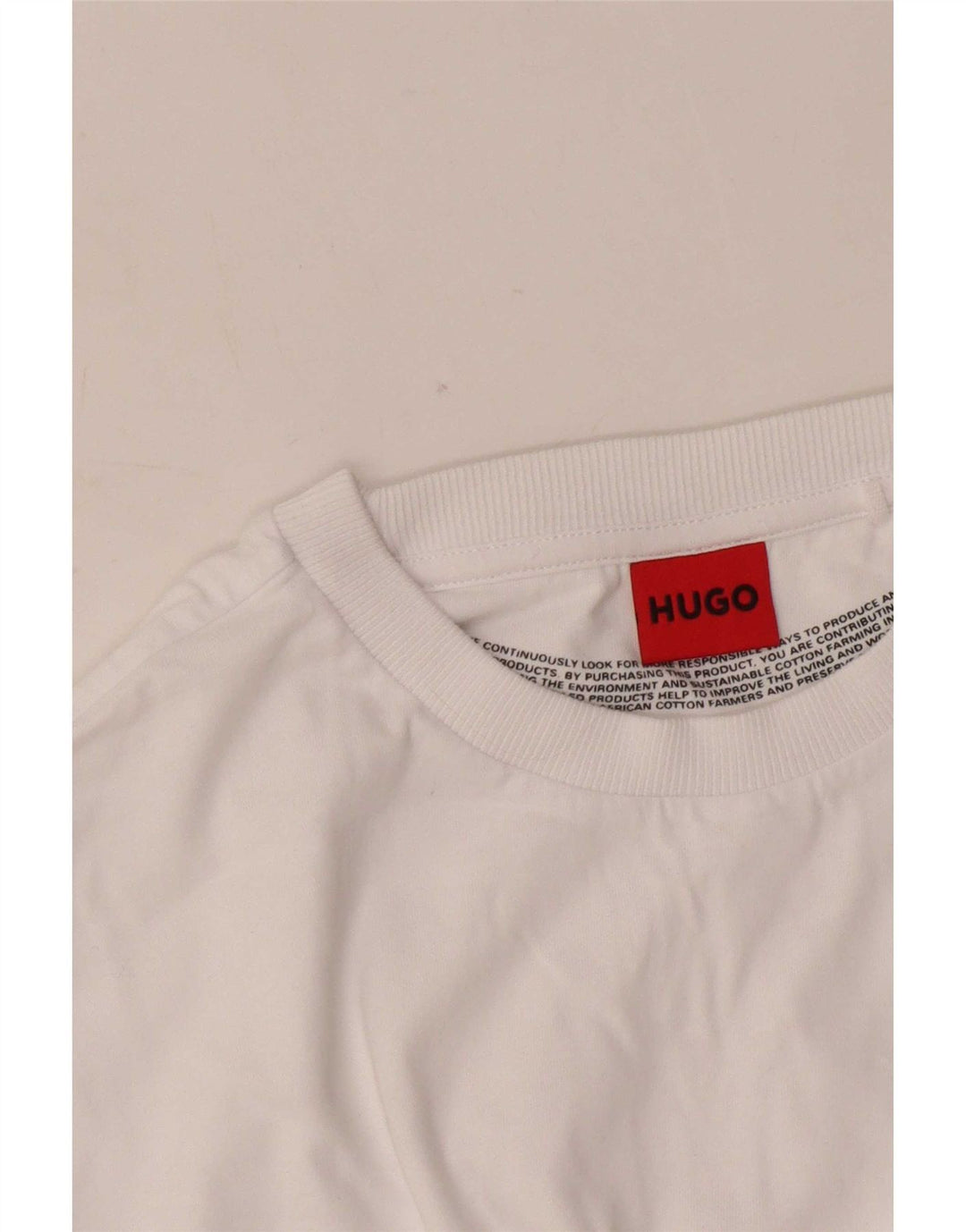 Ανδρικό γραφικό μπλουζάκι Hugo Boss Τοπ μεσαίο λευκό