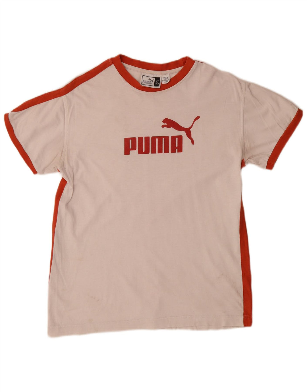 Ανδρικό γραφικό T-Shirt PUMA Top XS White Colourblock