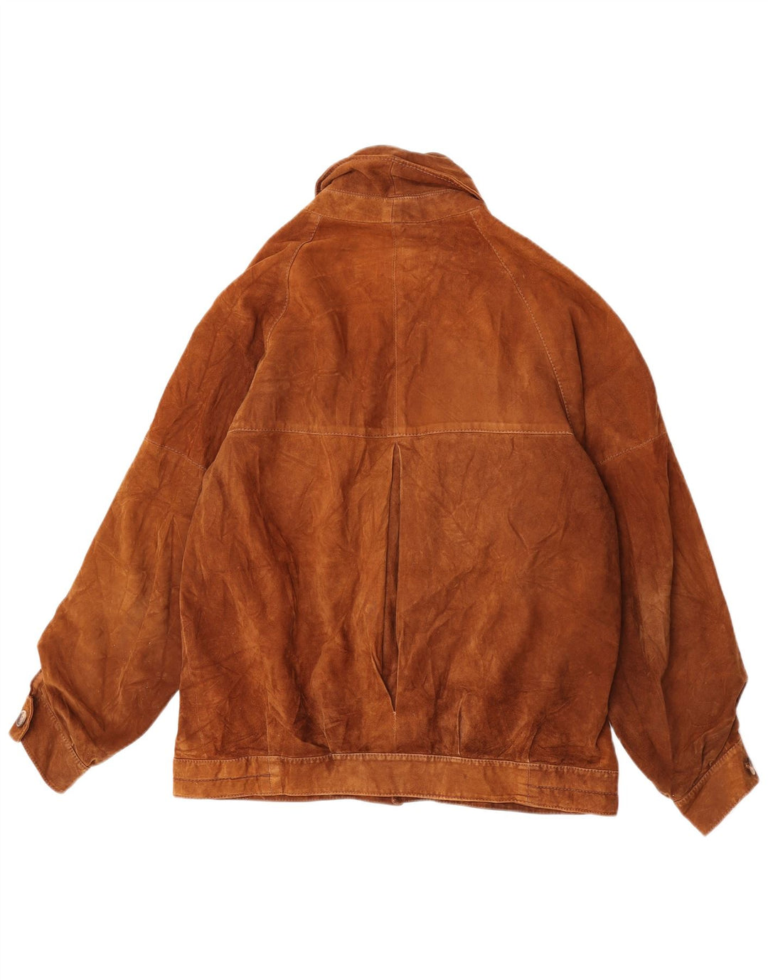 Vintage Ανδρικό Suede Jacket IT 54 2XL Καφέ Δερμάτινο