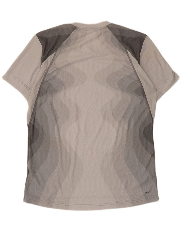 Ανδρικό T-Shirt Adidas Top Large Grey Tie Dye Polyester