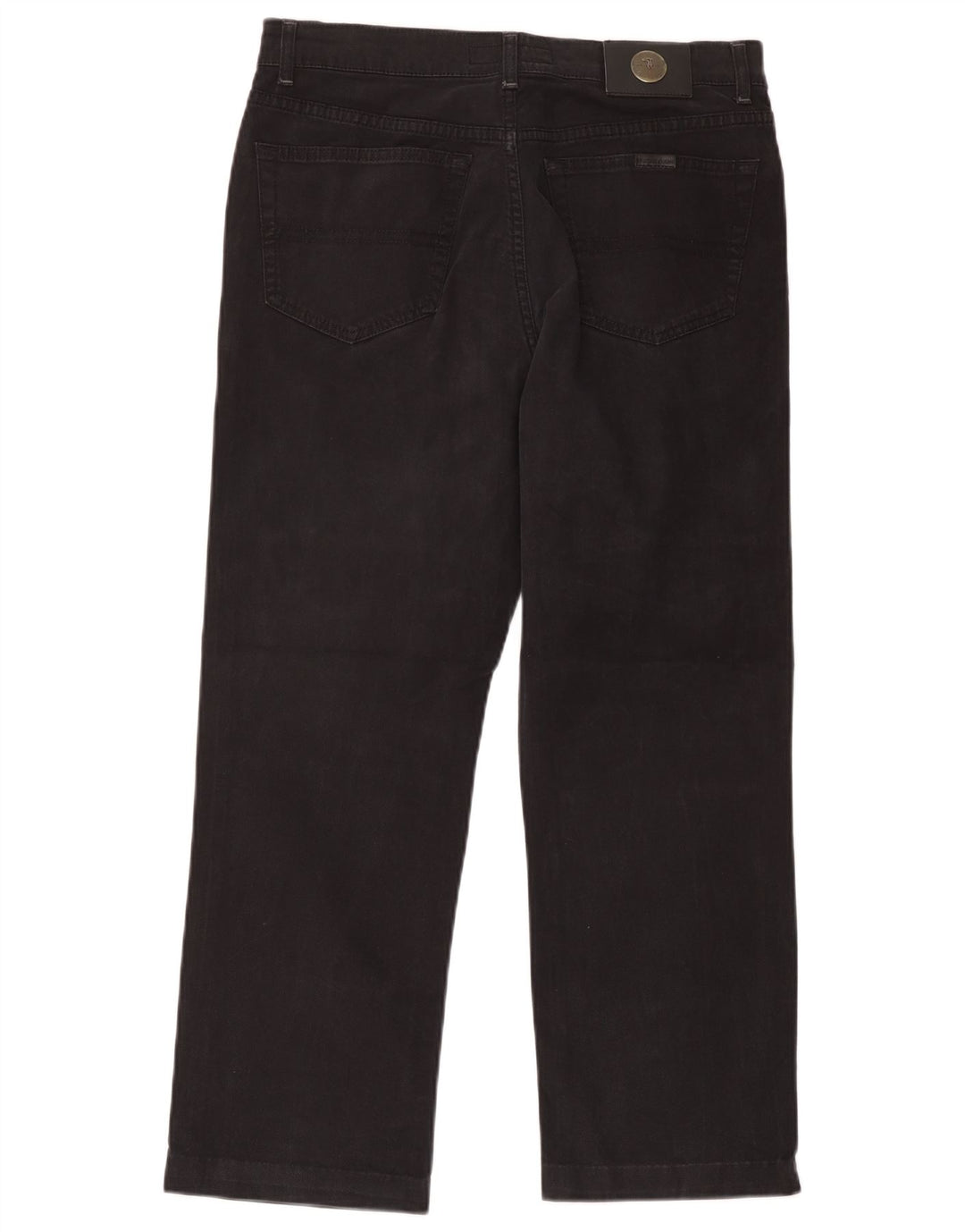 Ανδρικό τζιν Trussardi Cropped W36 L26 Μαύρο βαμβακερό