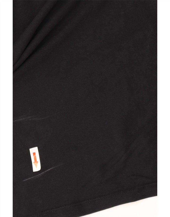Jack & Jones Ανδρικό T-Shirt Top μεγάλο μαύρο βαμβακερό