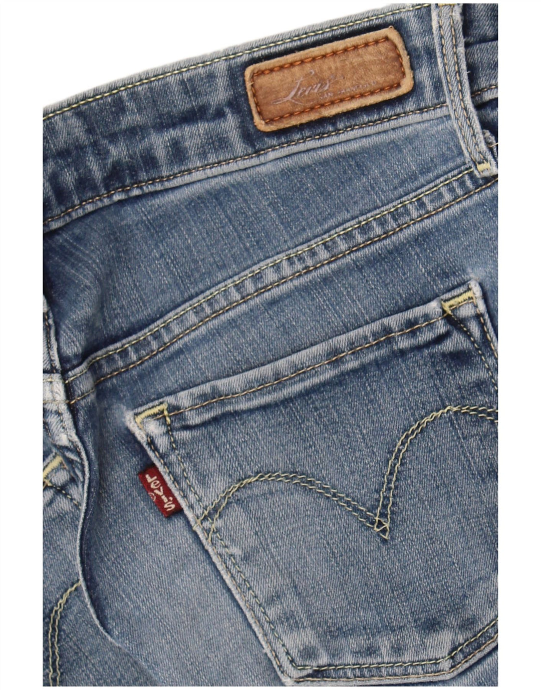 Γυναικείο Skinny Jeans Levi's W28 L28 Blue
