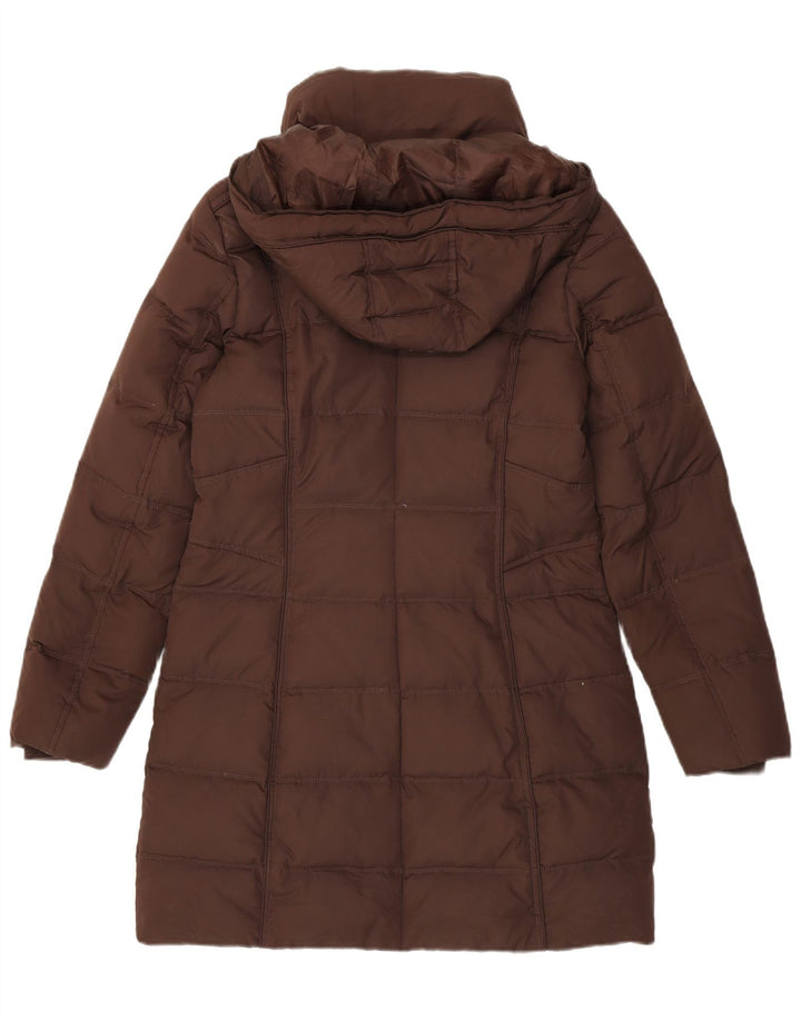 EDC Γυναικείο παλτό με κουκούλα με επένδυση UK 14 Μεσαίο καφέ πολυεστέρας