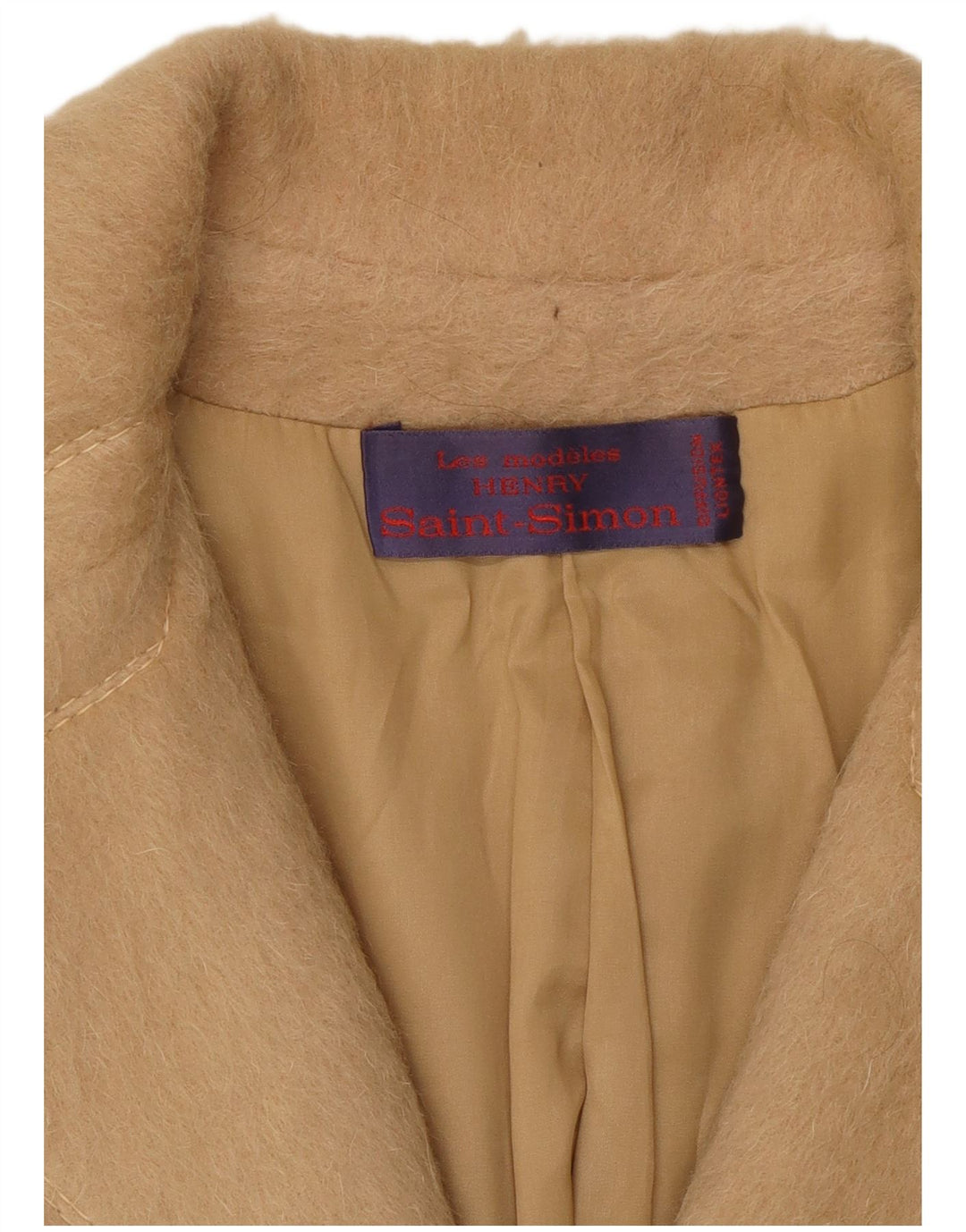 Vintage Γυναικείο Παλτό IT 48 XL Μπεζ
