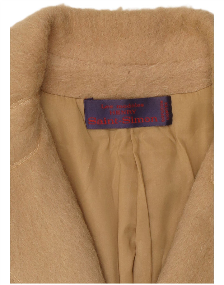 Vintage Γυναικείο Παλτό IT 48 XL Μπεζ