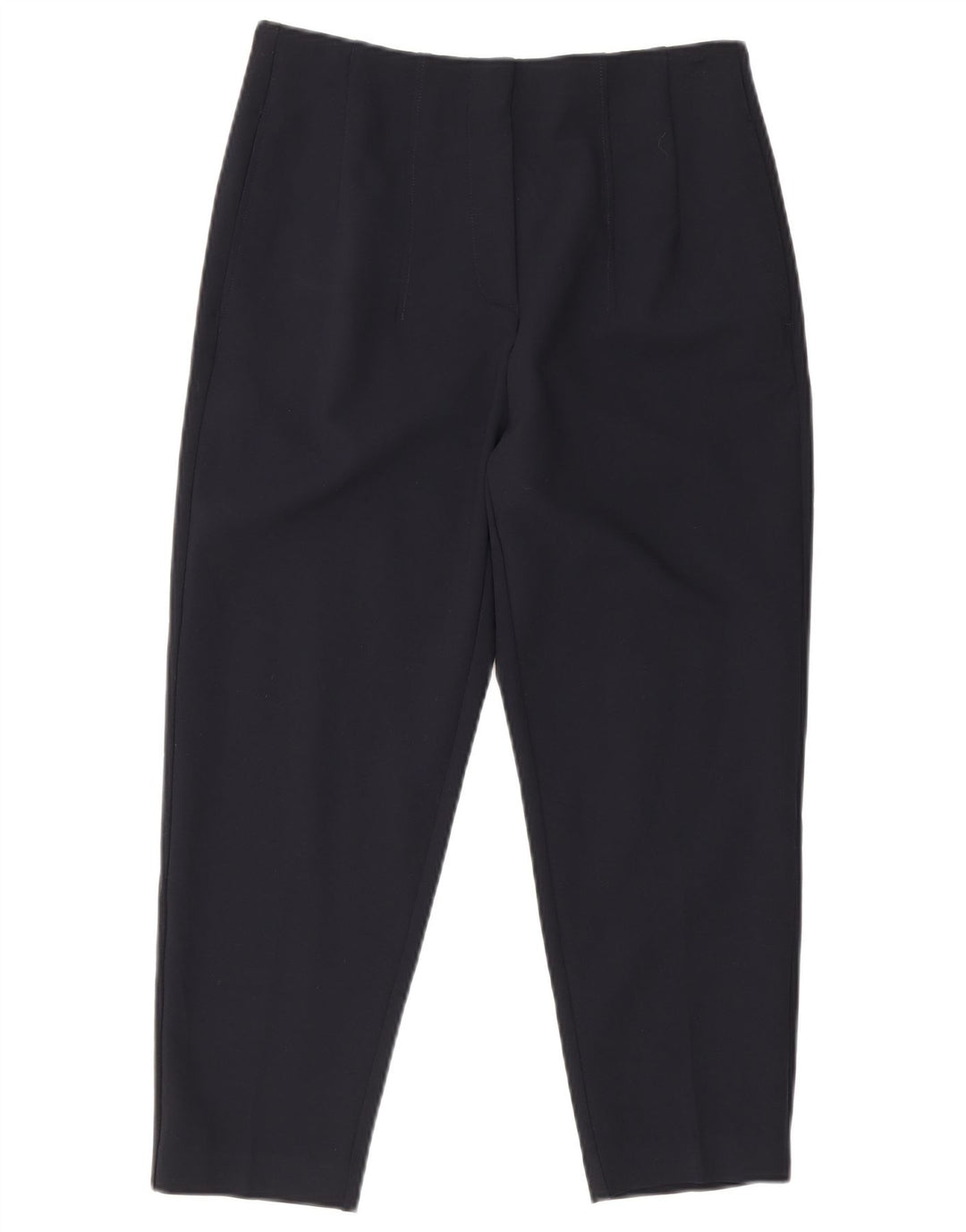 Marks & Spencer Γυναικείο Cropped Παντελόνι UK 12 Medium W28 L23 Navy Blue