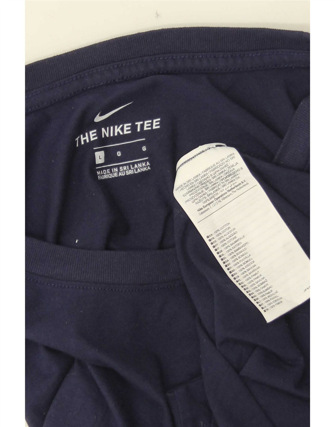 Ανδρικό μπλουζάκι Nike, τοπ μεγάλο, μπλε ναυτικό, βαμβακερό